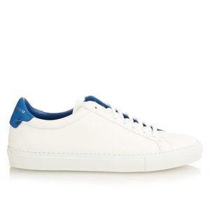 GIVENCHY Women's Blue Urban Street Low-top Leather Sneakers (Size 7US / 37EU)